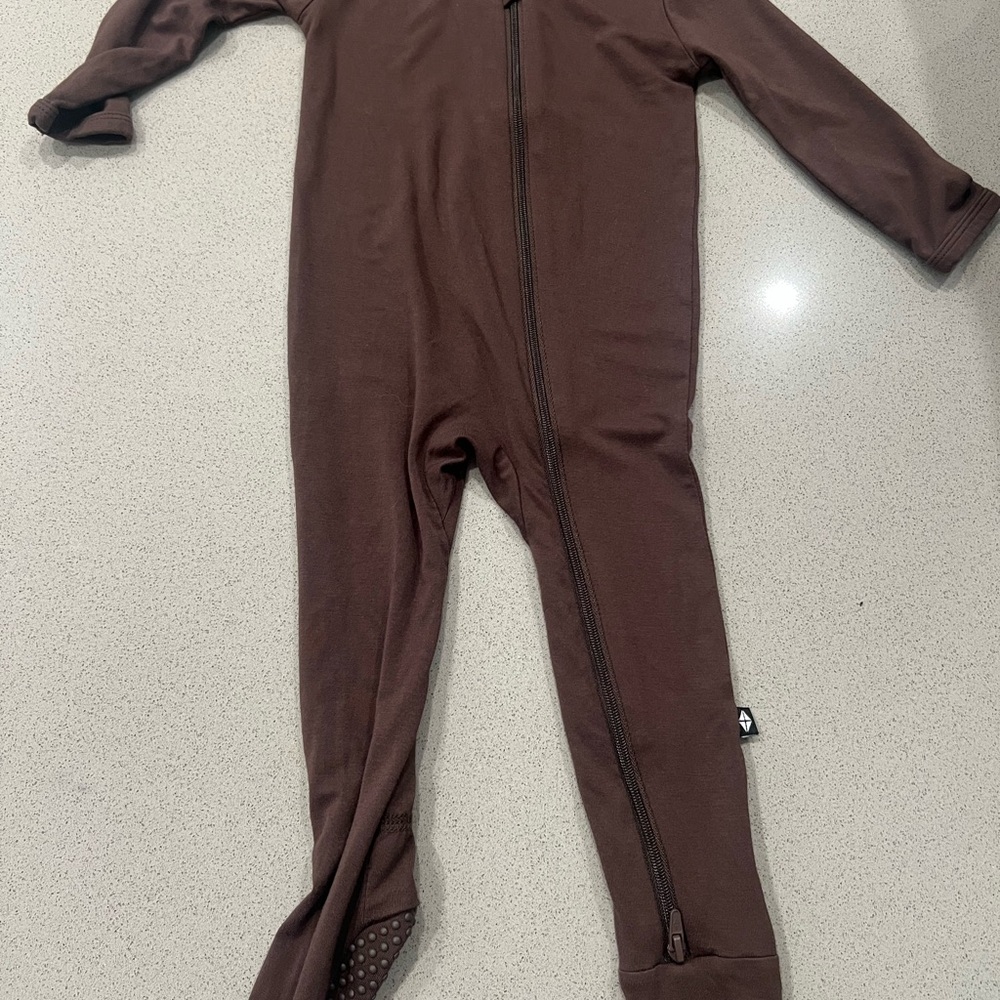 Kyte BABY Chocolate Brown Footie